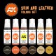 AK - Set de peinture "Skin and Leather" CUIRS