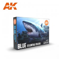 AK - Set de peinture "Blue"