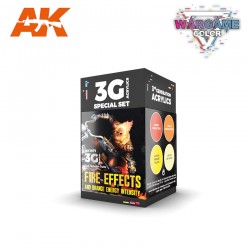 AK 3G - WARGAME COLOR SET. ETERNAL DARKNESS.