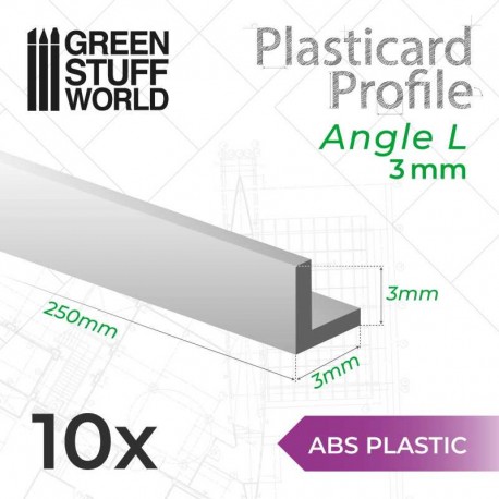 Plasticard PROFILÉ PLAT 4.5mm