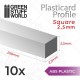 Plasticard PROFILÉ TIGE SEMI-CIRCULAIRE 2 mm