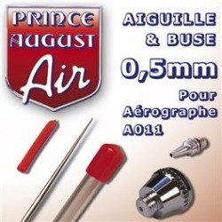 Buse + Aiguille 0,2 pour Aérographe A011