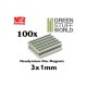 GreenStuffWorld - Aimants N52 (3*2) *100