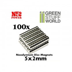 GreenStuffWorld - Aimants N52 (5*2) *50
