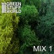GreenStuffWorld - Mousse d'Islande - Mélange Jaune et Marron (Mix 3)