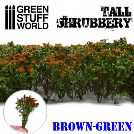 GreenStuffWorld - Grands Arbustes - Rouge Vert