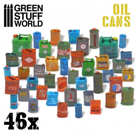 GreenStuffWorld - 72x Canettes en Résine