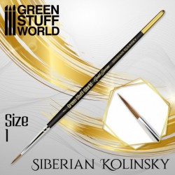 GreenStuffWorld - GOLD SERIES Pinceau Kolinsky Sibérien - 0