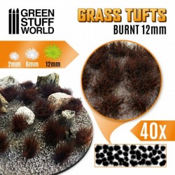 GreenStuffWorld - Touffes d'herbe - 12mm - Auto-Adhésif - VERT CLAIR