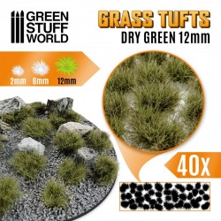 GreenStuffWorld - Touffes d'herbe - 12mm - Auto-Adhésif - HIVER