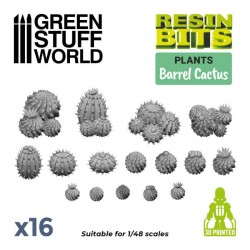 Set imprimé en 3D - Barrel Cactus