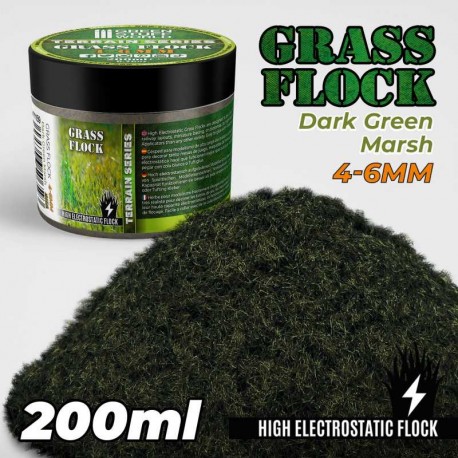 FLOCK NYLON 4-6 MM 200 ML BURNT FIELDS