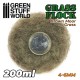 FLOCK NYLON 4-6 MM 200 ML DEEP GREEN MEADOW