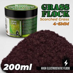 FLOCK NYLON 4-6 MM 200 ML SCORCHED GRASS