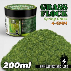 FLOCK NYLON 4-6 MM 200 ML SPRING GRASS