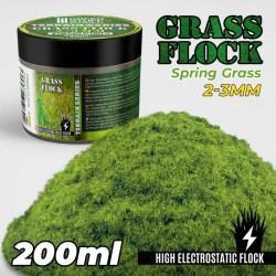FLOCK NYLON 2-3 MM 200 ML SPRING GRASS
