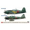 Hasegawa 01989 MITSUBISHI J2M3 RAIDEN TYPE 21 & A6M5c 1:72