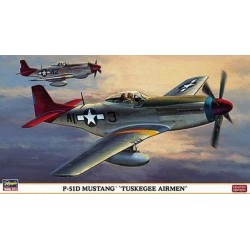 Hasegawa 9947 - 1/48 P-51D Mustang Tuskegee Airmen 1:48