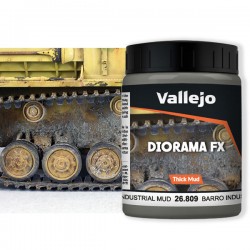 VALLEJO FX : Boue épaisse Industriel – Industrial Thick Mud