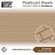 PLANCHE PLASTICARD PAVING BRICK 8x18mm