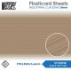 Plaque de Plasticard texturé - Murs en brique 3mm