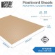 Plaque de Plasticard texturé - Murs en brique 3mm