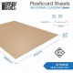 Plaque de Plasticard texturé - Bardage industriel 9mm