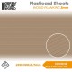 Plaque de Plasticard texturé - Bardage industriel 5mm