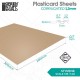 Plaque de Plasticard texturé - Planches en bois