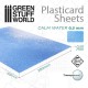 Plaque de Plasticard texturé RECTANGLES GRANDS