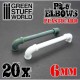 Tiges Acryliques ROND 5 mm Transparent