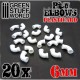 Tiges Acryliques ROND 5 mm Transparent