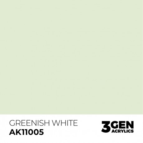 AK - 3eme Gen - Greenish White 17ml
