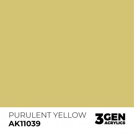AK - 3eme Gen - Purulent Yellow 17ml
