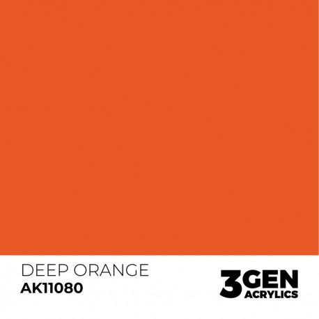 AK - 3eme Gen - Deep Orange 17ml