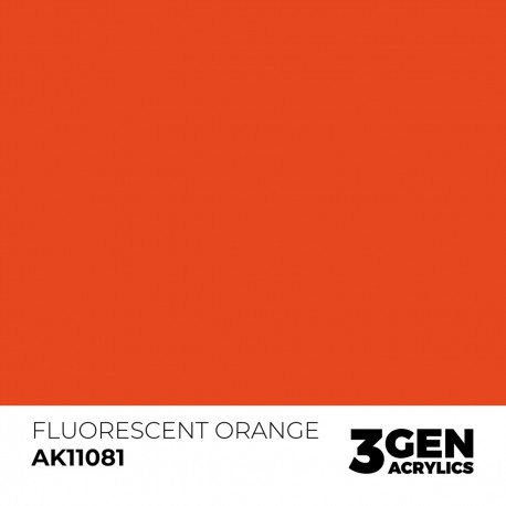 AK - 3eme Gen - Fluorescent Orange 17ml