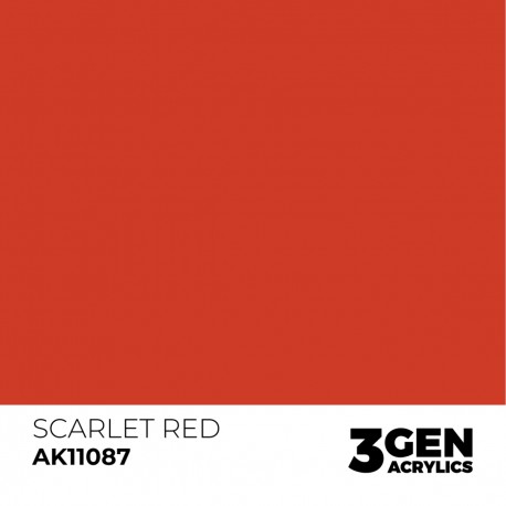 AK - 3eme Gen - Scarlet Red 17ml