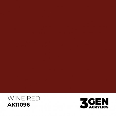 AK - 3eme Gen - Wine Red 17ml