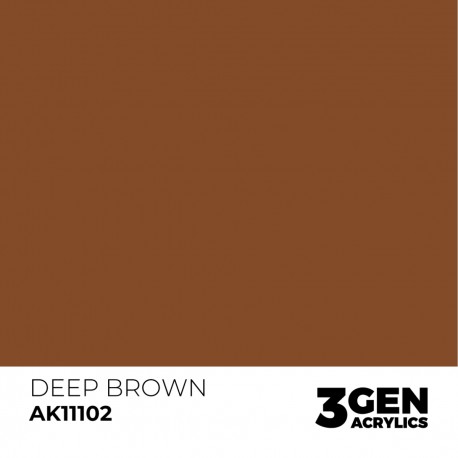 AK - 3eme Gen - Deep Brown 17ml