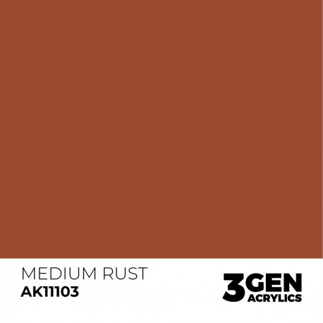 AK - 3eme Gen - Medium Rust 17ml