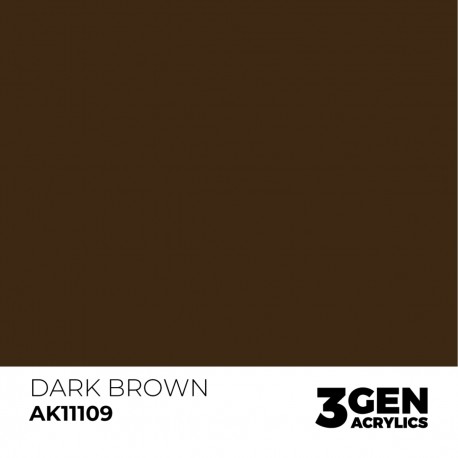AK - 3eme Gen - Dark Brown 17ml