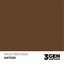 AK - 3eme Gen - Mud Brown 17ml