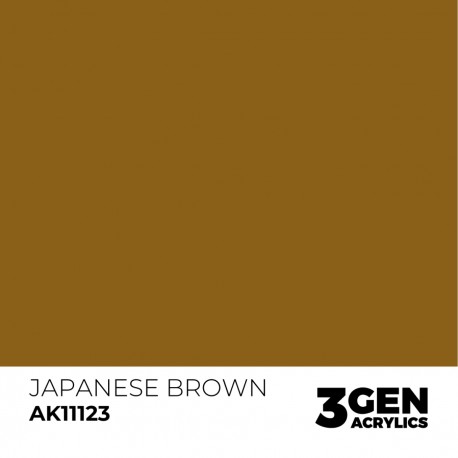 AK - 3eme Gen - Japanese Brown 17ml
