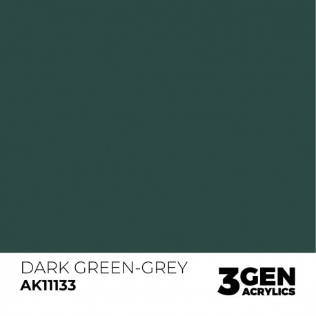 AK - 3eme Gen - Dark Green-Grey 17ml