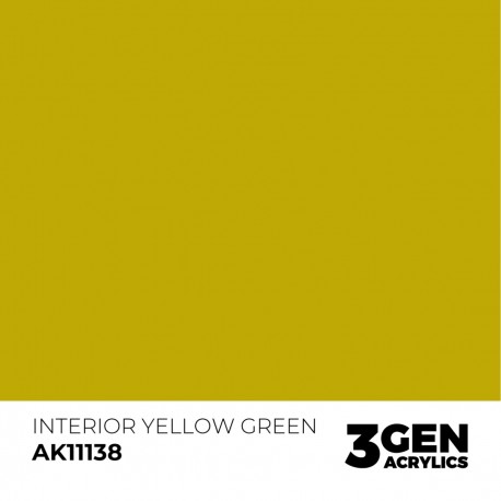 AK - 3eme Gen - Interior Yellow Green 17ml