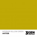 AK - 3eme Gen - Interior Yellow Green 17ml