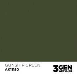 AK - 3eme Gen - Gunship Green 17ml