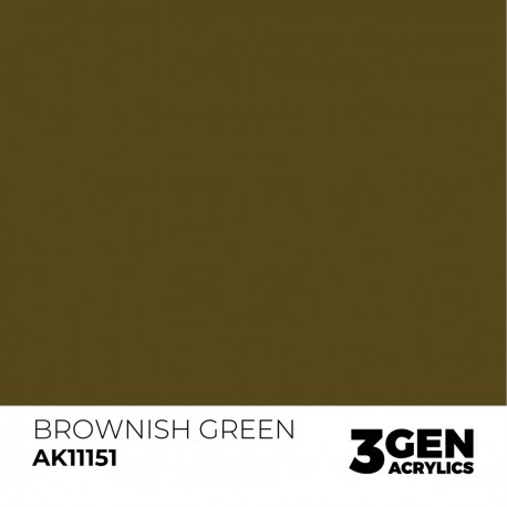 AK - 3eme Gen - Brownish Green 17ml