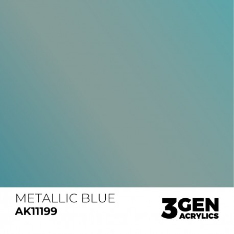 AK - 3eme Gen - Metallic Blue 17ml