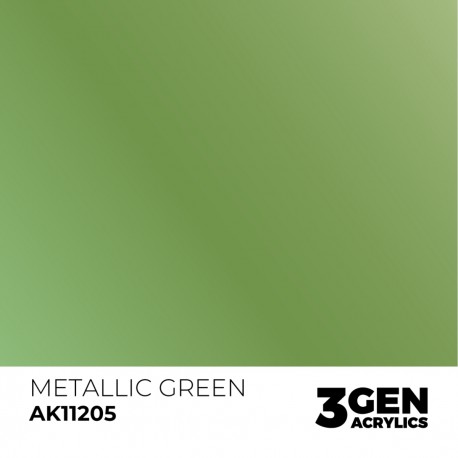 AK - 3eme Gen - Metallic Green 17ml